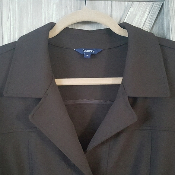 Reitmans Brown Short Blazer Jacket L - Picture 2 of 7